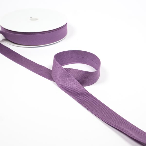 20mm Cotton Jersey Bias reel of 20mts 2712S Lilac