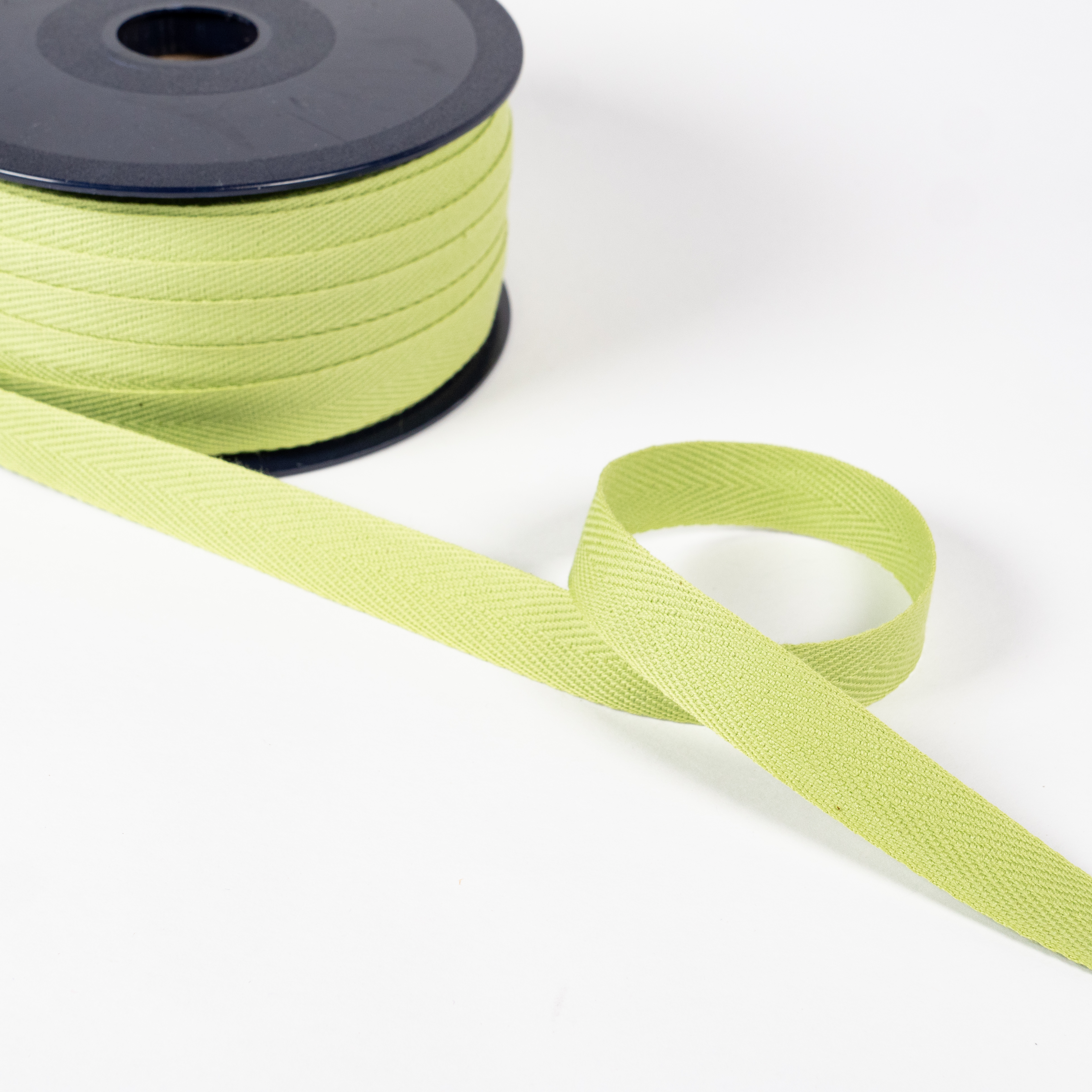 15MM TWILL TAPE 50M LIME 41