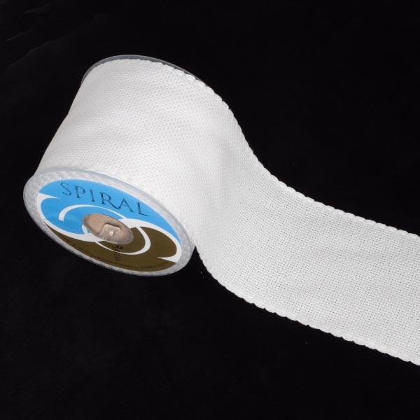 White Aida Fabric Band/80mm 10mtr