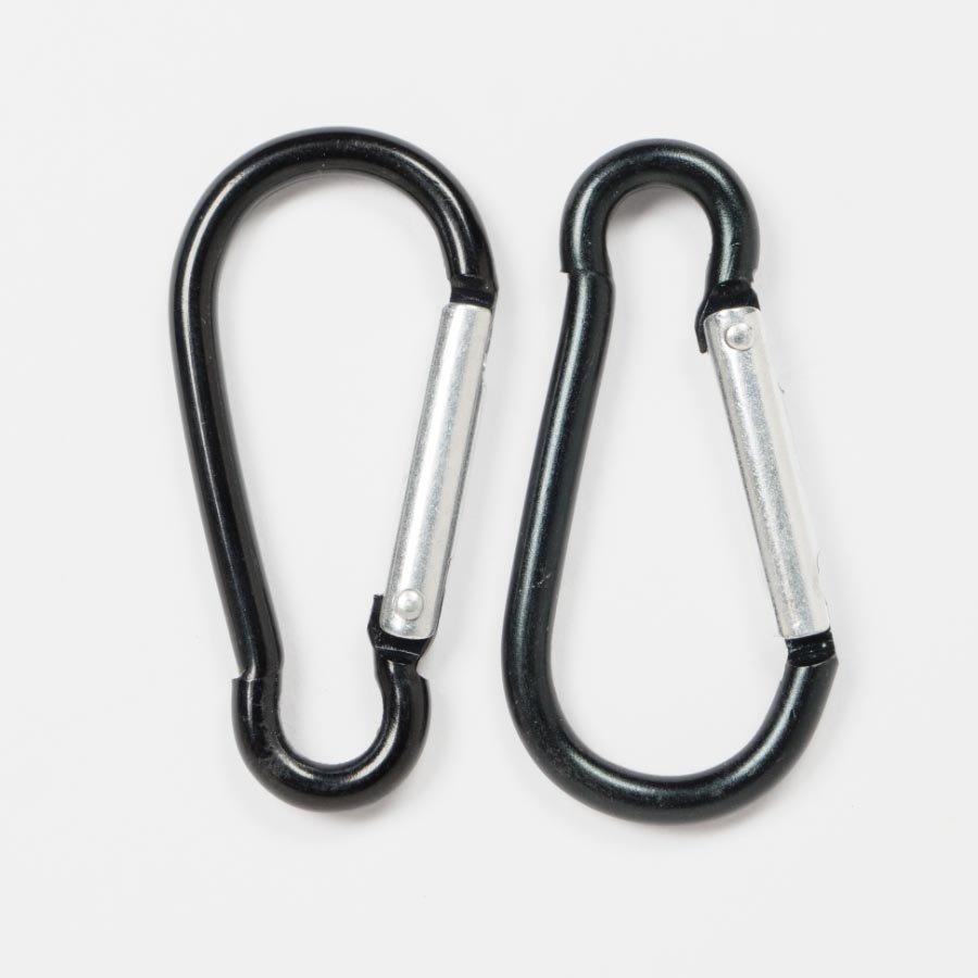 CARABINER CLIP 50MM 2PCS