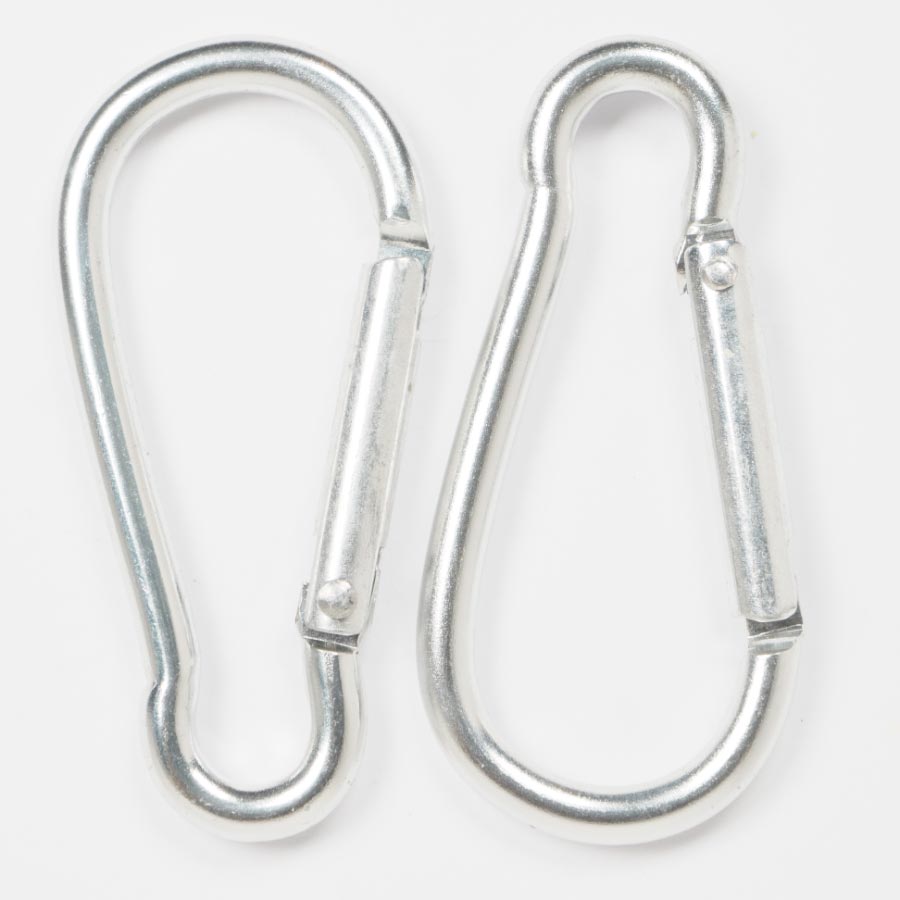 CARABINER CLIP 60MM 2PCS 10