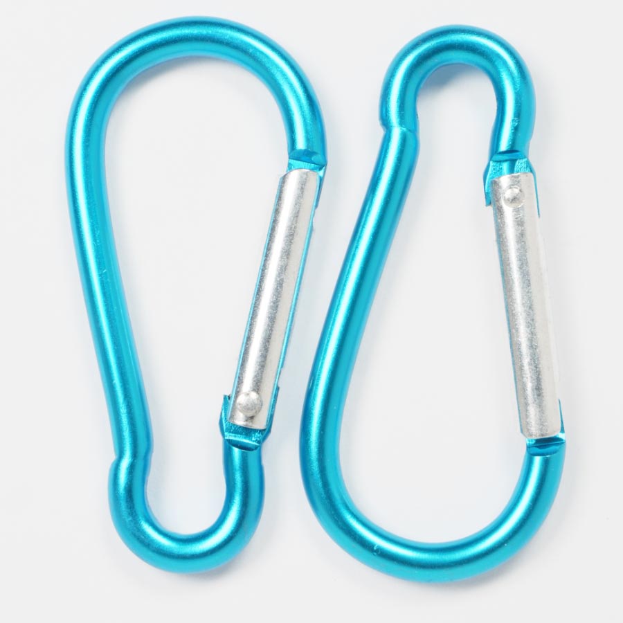 CARABINER CLIP 60MM 2PCS 12