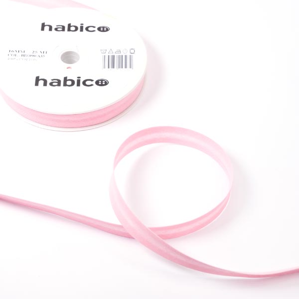 16MM 100% COTTON BIAS 25M A35 Pink