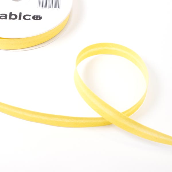 25MM 100% COTTON BIAS 25M A10 Yellow