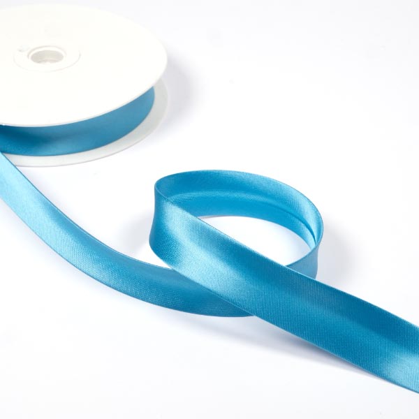 20MM SATIN BIAS BINDING 20M REEL 2047 Wedgewood