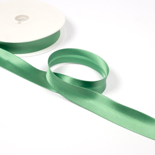 20MM SATIN BIAS BINDING 20M REEL 2097 Emerald