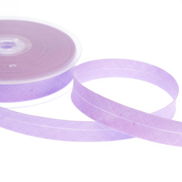 18MM CENTRE FOLD POLYCOTTON BIAS 25M 1169 Lilac