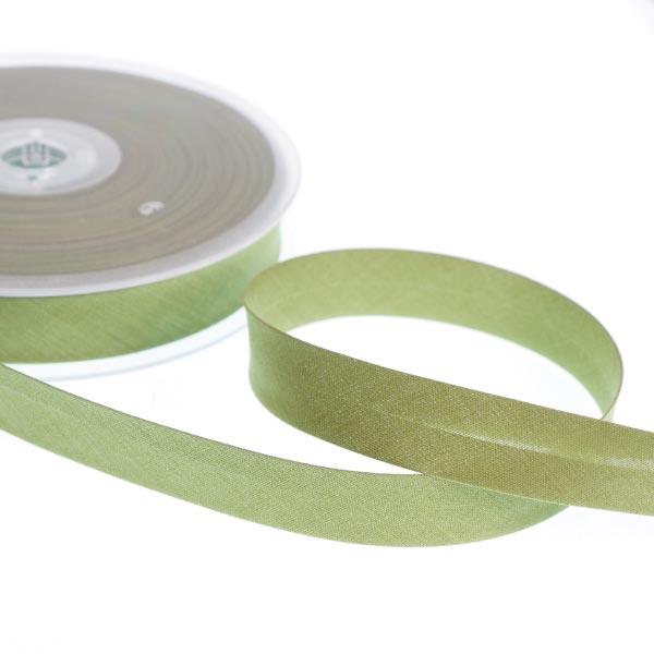 18MM CENTRE FOLD POLYCOTTON BIAS 25M 1242 Olive