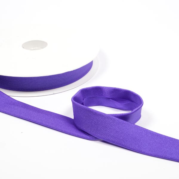 20mm Stretch Lycra Bias reel of 15mts 1997 Purple