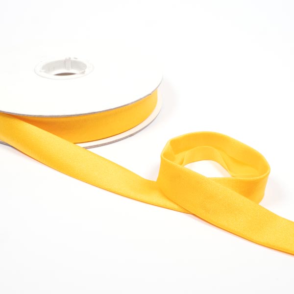 20mm Stretch Lycra Bias reel of 15mts 6698 Yellow