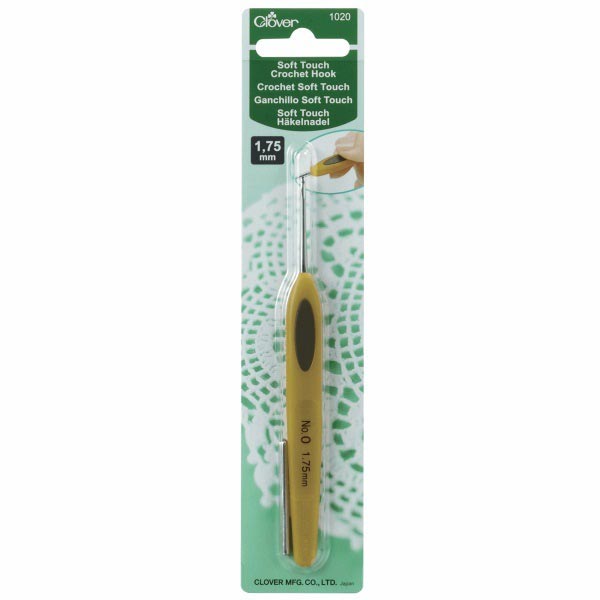 SOFT TOUCH STEEL CROCHET HOOK 1.75MM CL1020