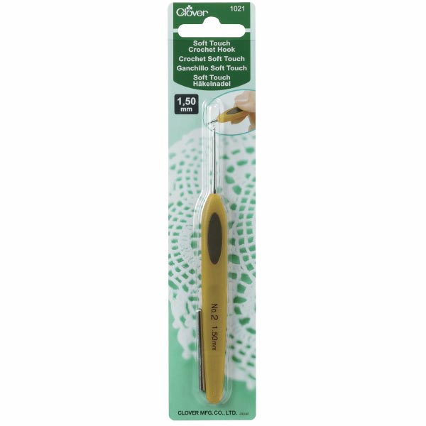 SOFT TOUCH STEEL CROCHET HOOK 1.50MM CL1021