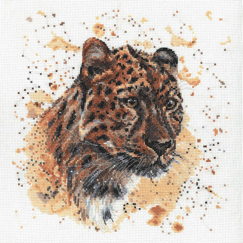 CROSS STITCH LAYLA THE LEOPARD (BMCS03)