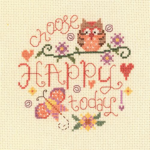 CROSS STITCH HAPPY TODAY (GBCS03)