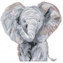 CROSS STITCH ELEPHANT (MBACS01)