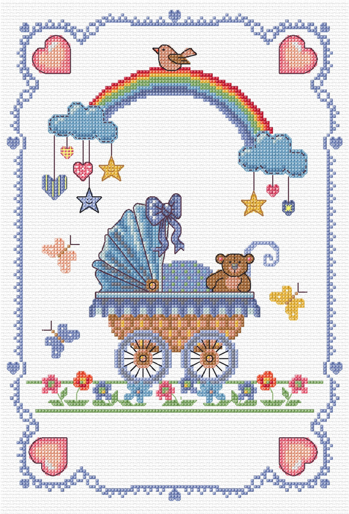 CROSS STITCH OVER THE RAINBOW (MPCS01)