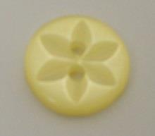 S FLOWER 6 PETAL 11MM YELLOW (50) 70021