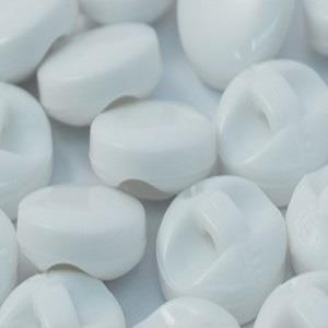 S ROUND PLAIN 10MM WHITE (40) 150219