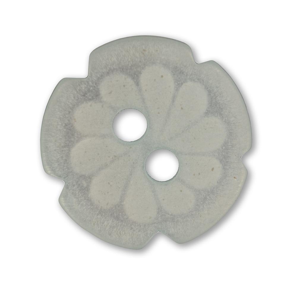 S FLOWER 13MM WHITE (50) 150385