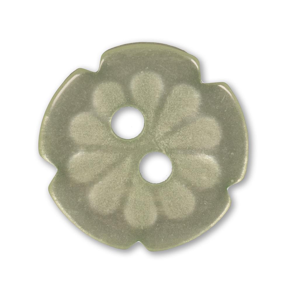 S FLOWER 13MM GREEN (50) 150392