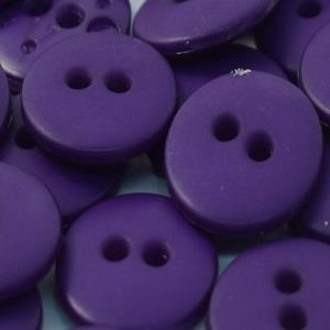S ROUND 2 HOLE 13MM PURPLE (24) 179013