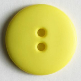 S ROUND 2 HOLE 15MM YELLOW (30) 181007