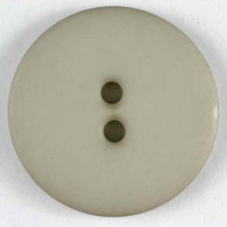 ROUND 2 HOLE 15MM BEIGE (30) 181011