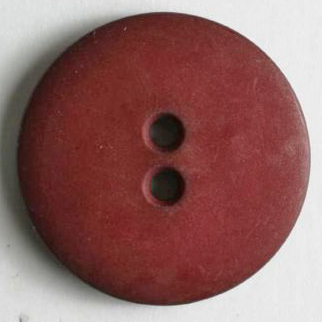 S ROUND 2 HOLE 15MM WINE RED (30) 181068