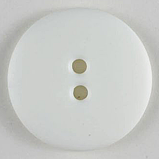 S ROUND 2 HOLE 15MM WHITE (30) 181071