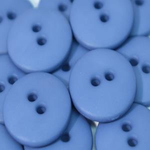 S ROUND 2 HOLE 15MM BLUE (24) 189009