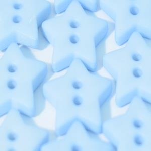 S STAR Q&P 2 HOLE 15MM BLUE (24) 189032