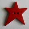 S STAR 2 HOLE 15MM RED (24) 189071