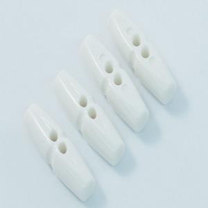 S TOGGLE 25MM WHITE (30) 190713