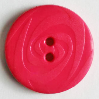 S ROUND FANCY 2 HOLE 14MM PINK (30) 190834