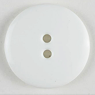 S ROUND 2 HOLE 18MM WHITE (30) 190842