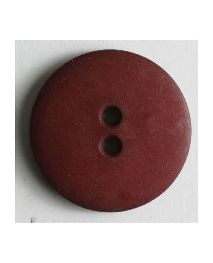 S ROUND 2 HOLE 18MM WINE RED (30) 190950