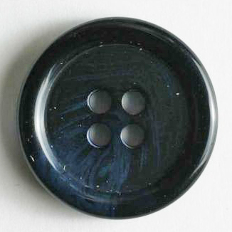 S ROUND SUIT 4 HOLE 15MM DARK BLUE (30) 200001