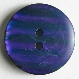 S ROUND STRIPE EFF 2 HOLE 14MM LILAC (20) 201148