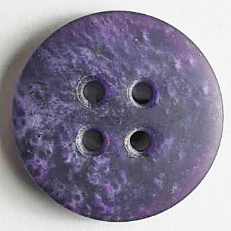S ROUND MARBLE EFF 4 HOLE 15MM LILAC (20) 201152