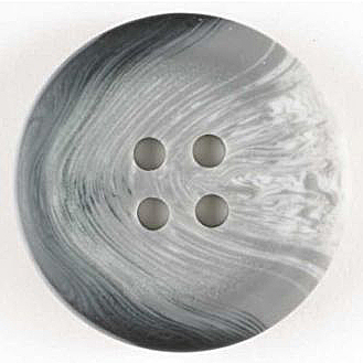 S ROUND SUIT 4 HOLE 15MM GREY (30) 201250