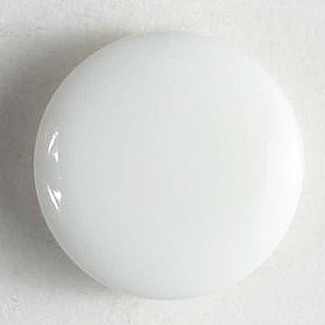 S ROUND PLAIN 15MM WHITE (30) 201264