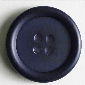 S ROUND 4 HOLE 15MM DARK BLUE (20) 201378
