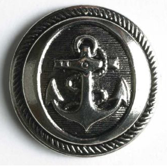 S ANCHOR 18MM ANTIQUE SILVER (20) 210442