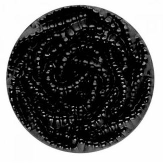 S TWISTED PEARL 23MM BLACK (15) 210553