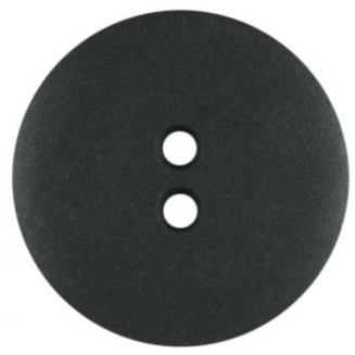 S ROUND 2 HOLE 20MM BLACK (30) 211082