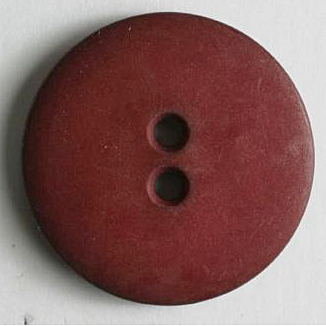 S ROUND 2 HOLE 20MM WINE RED (30) 211474