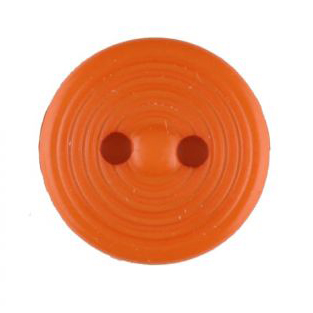 S CIRCLE EFFECT 2 HOLE 13MM ORANGE (20) 217719