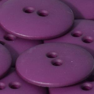 S ROUND PLAIN 2 HOLE 20MM PURPLE (24) 219014