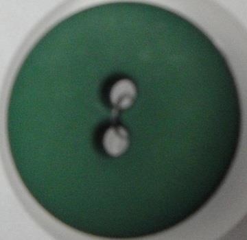 S ROUND PLAIN 2 HOLE 20MM GREEN (24) 219015