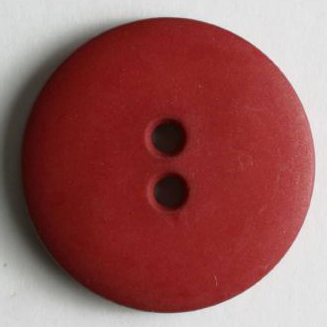 ROUND PLAIN 2 HOLE 23MM WINE RED (30) 221429
